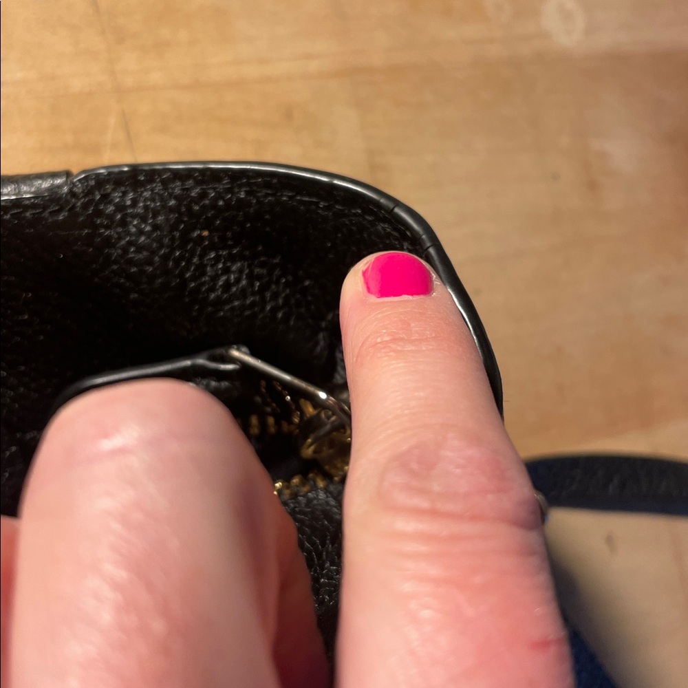 Coach Tatum Whiplash Black Tote Shoulder Bag ! - Picture 8 of 14